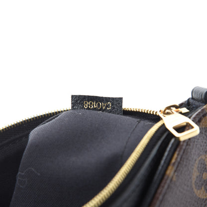 Louis Vuitton Monogram Pallas Clutch Black 9 of 10