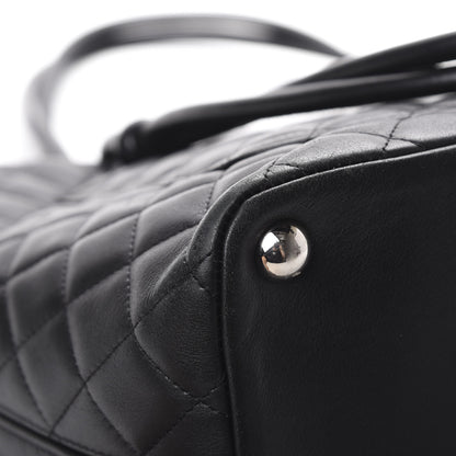 Chanel Calfskin Quilted Large Cambon Tote Black 11 of 16