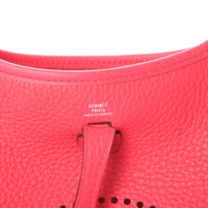 Hermes Taurillon Clemence Evelyne TPM Rose Extreme 6 of 8