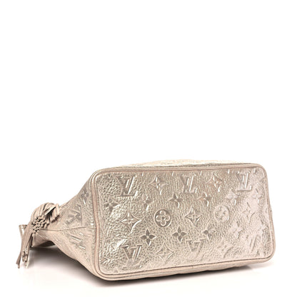 Louis Vuitton Monogram Shimmer Halo Silver 4 of 9