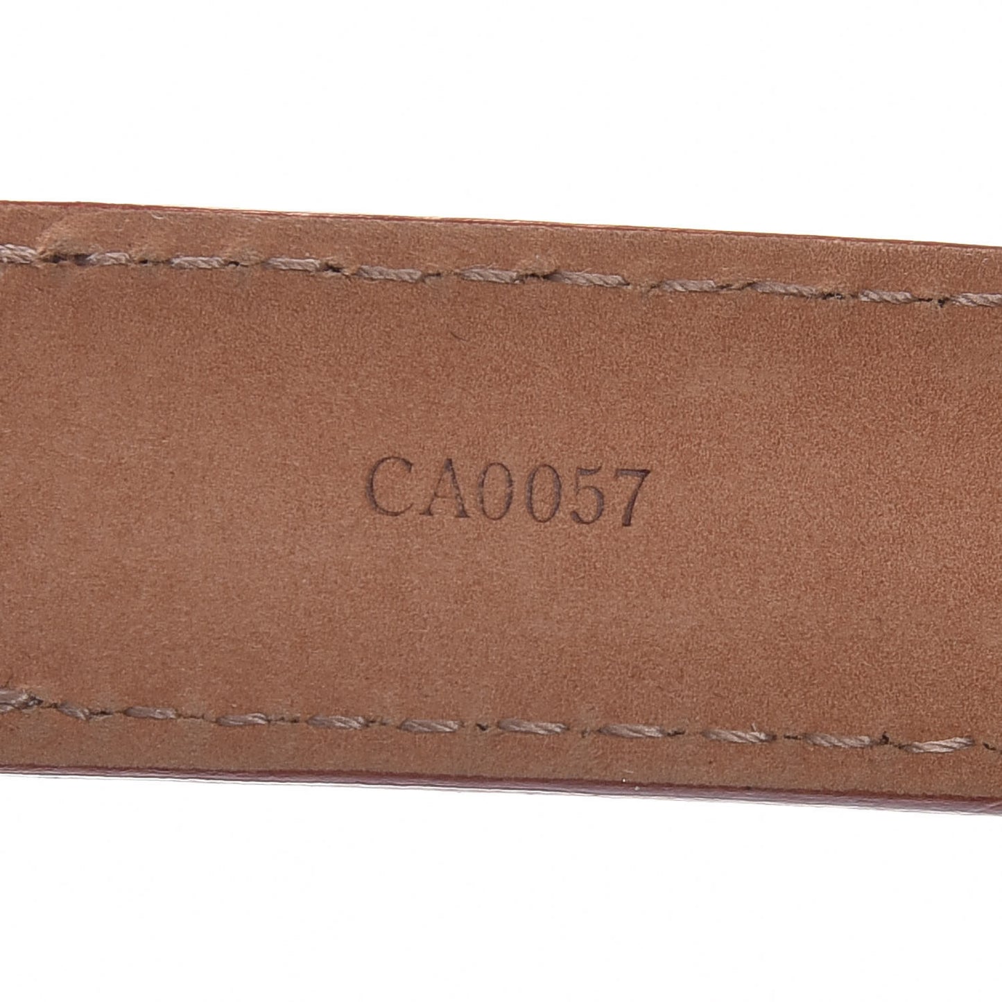 Damier Azur 20mm Belt 80 32