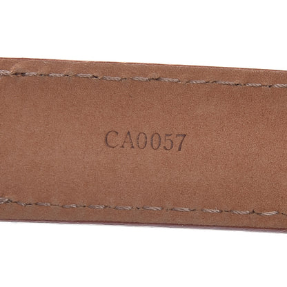 Louis Vuitton Damier Azur 20mm Belt 80 32 8 of 10