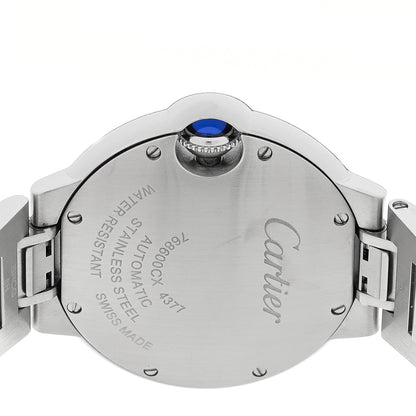 Cartier Stainless Steel 33mm Ballon Bleu De Cartier Automatic Watch 4 of 4