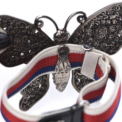 Gucci Web Crystal Butterfly Bracelet 3 of 4