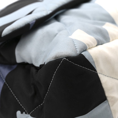Chanel Silk Maxi Scarf Chanel 19 Flap Black Blue White 11 of 15