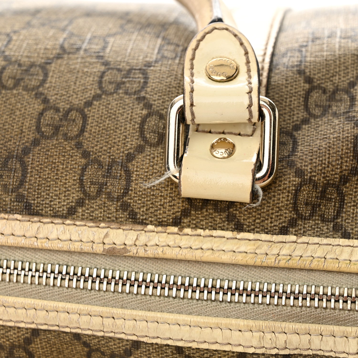 Gucci GG Plus Monogram Medium Joy Boston Off White 21 of 23
