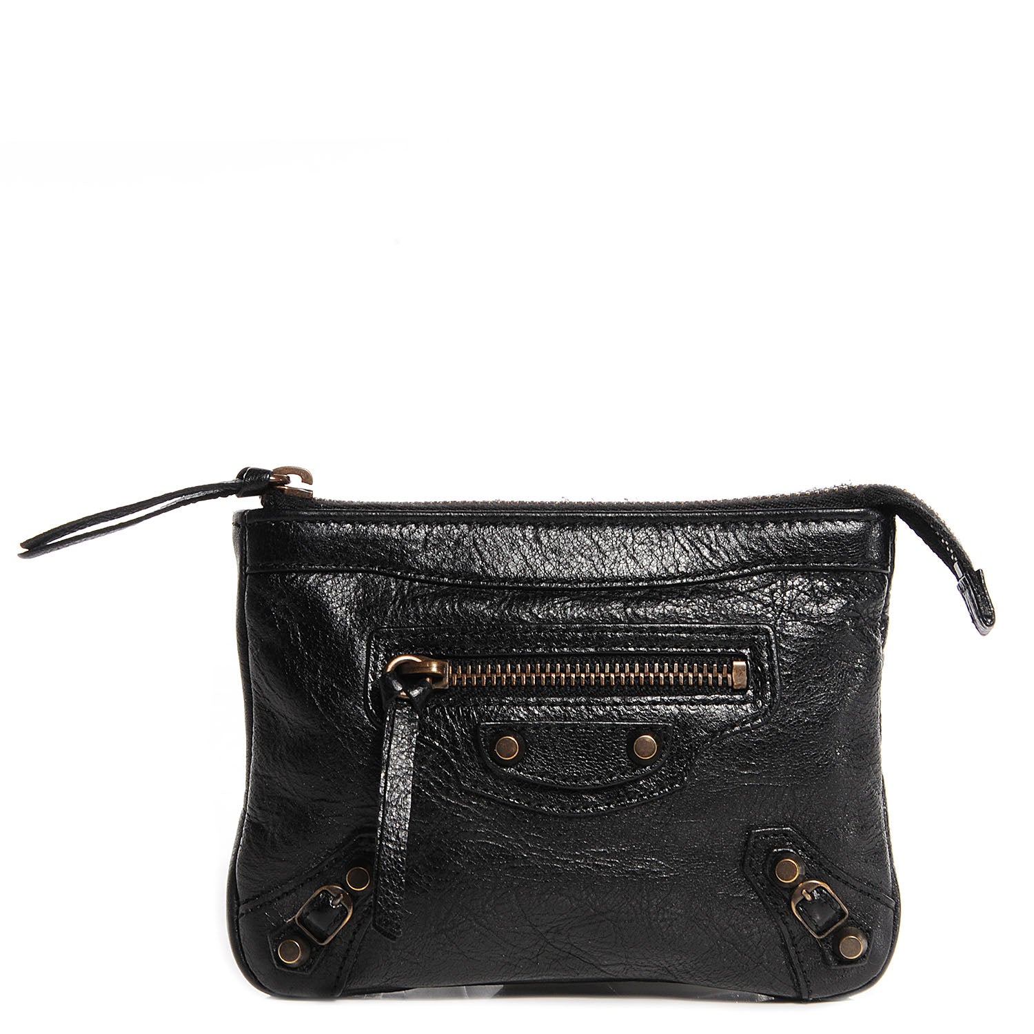 Balenciaga Agneau Classic Hardware M Porte-Monnaie Coin Purse Black 1 of 10