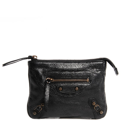 Balenciaga Agneau Classic Hardware M Porte-Monnaie Coin Purse Black 1 of 10