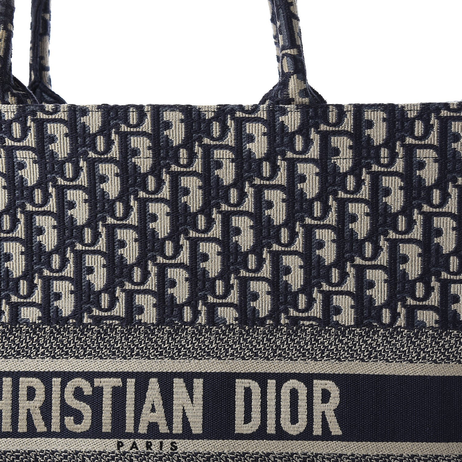 Christian Dior Oblique Book Tote Blue Multicolor 10 of 11