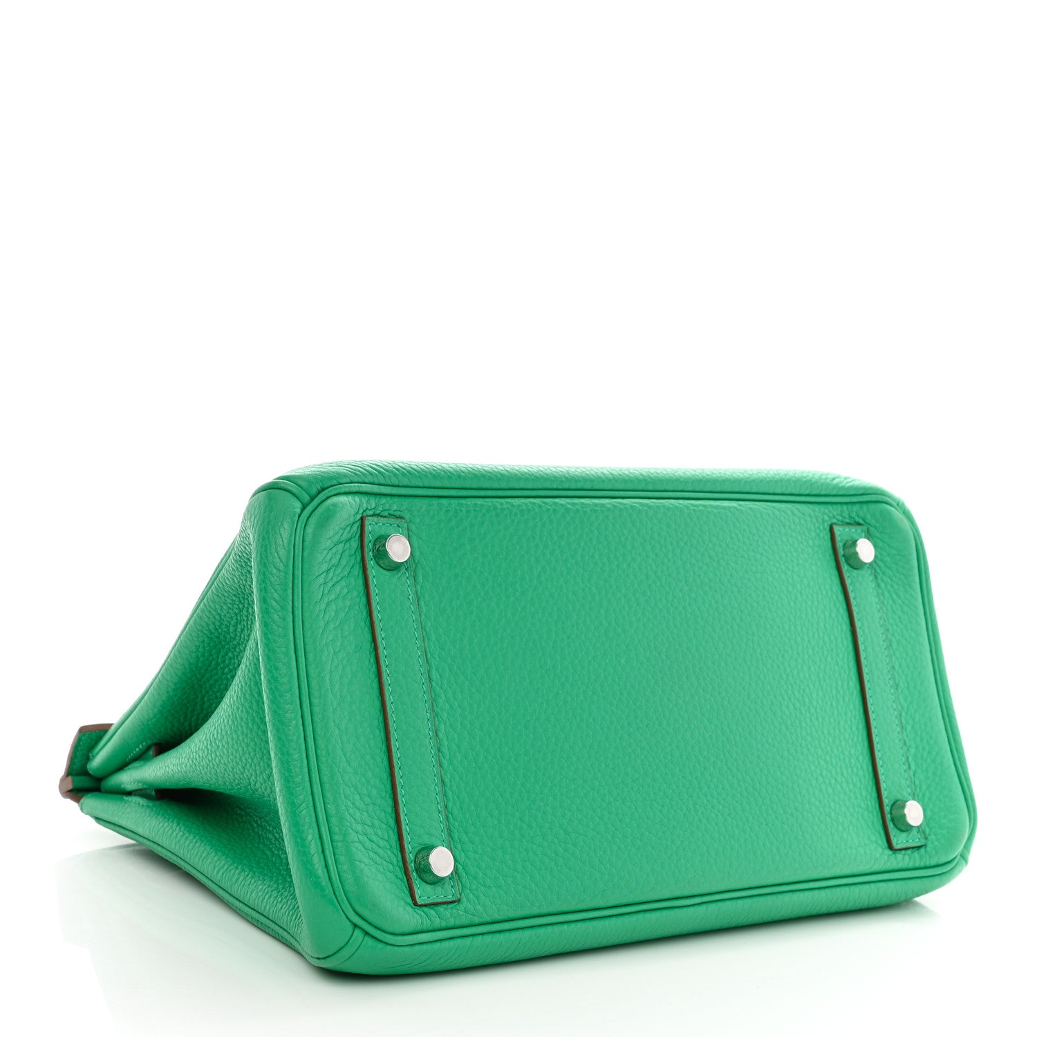 Hermes Taurillon Clemence Birkin 30 Menthe 3 of 11
