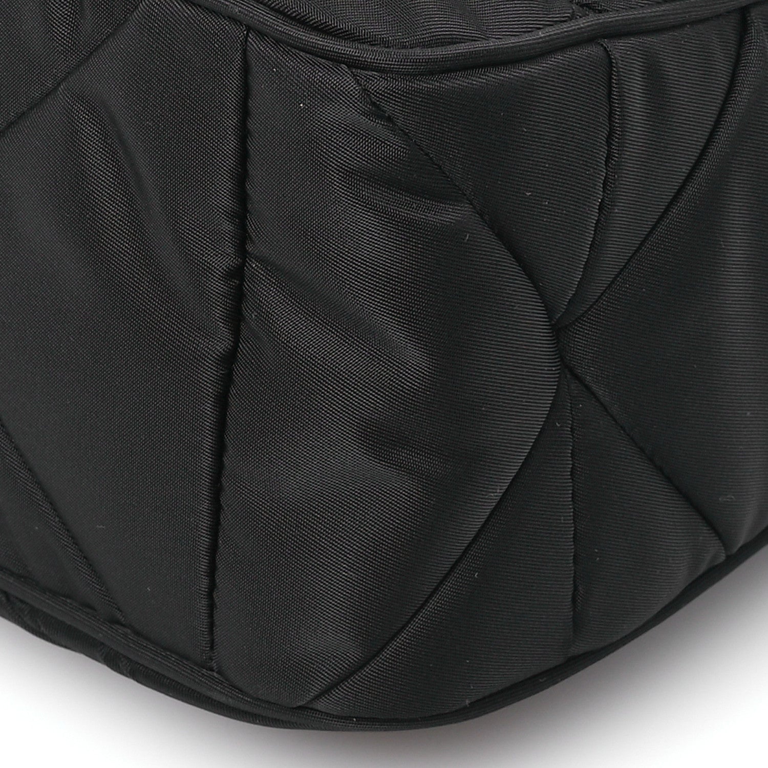 Prada Re-Nylon Quilted Padded Flap Shoulder Bag Black 12 of 12