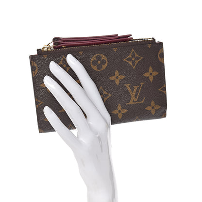 Louis Vuitton Monogram Adele Compact Wallet Fuchsia 2 of 6