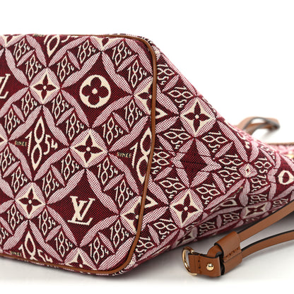 Louis Vuitton Jacquard Since 1854 Neverfull MM Bordeaux 10 of 10