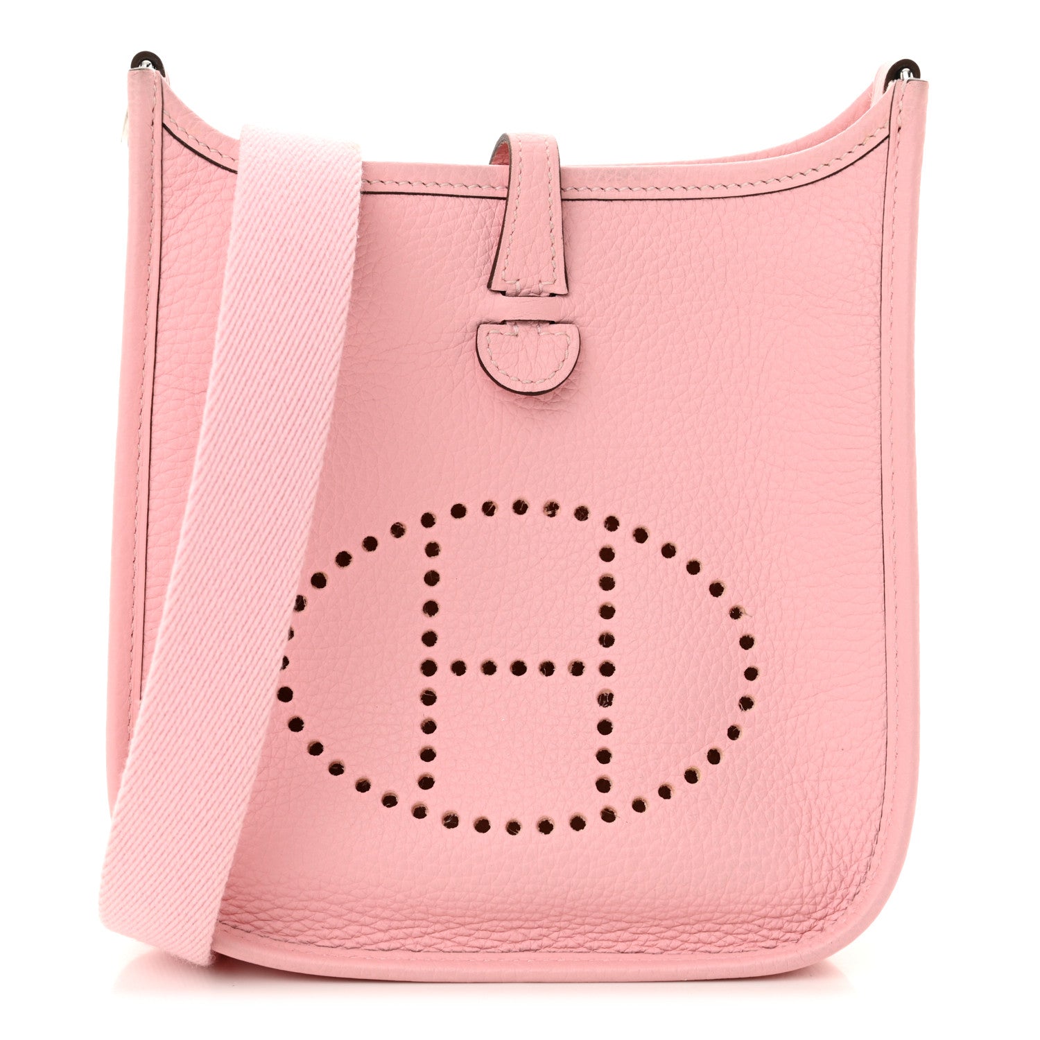 Hermes Taurillon Clemence Evelyne TPM Rose Sakura 1 of 11
