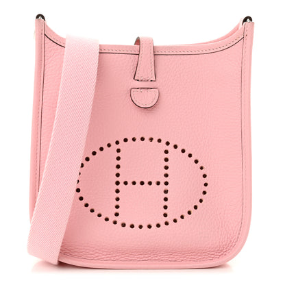 Hermes Taurillon Clemence Evelyne TPM Rose Sakura 1 of 11