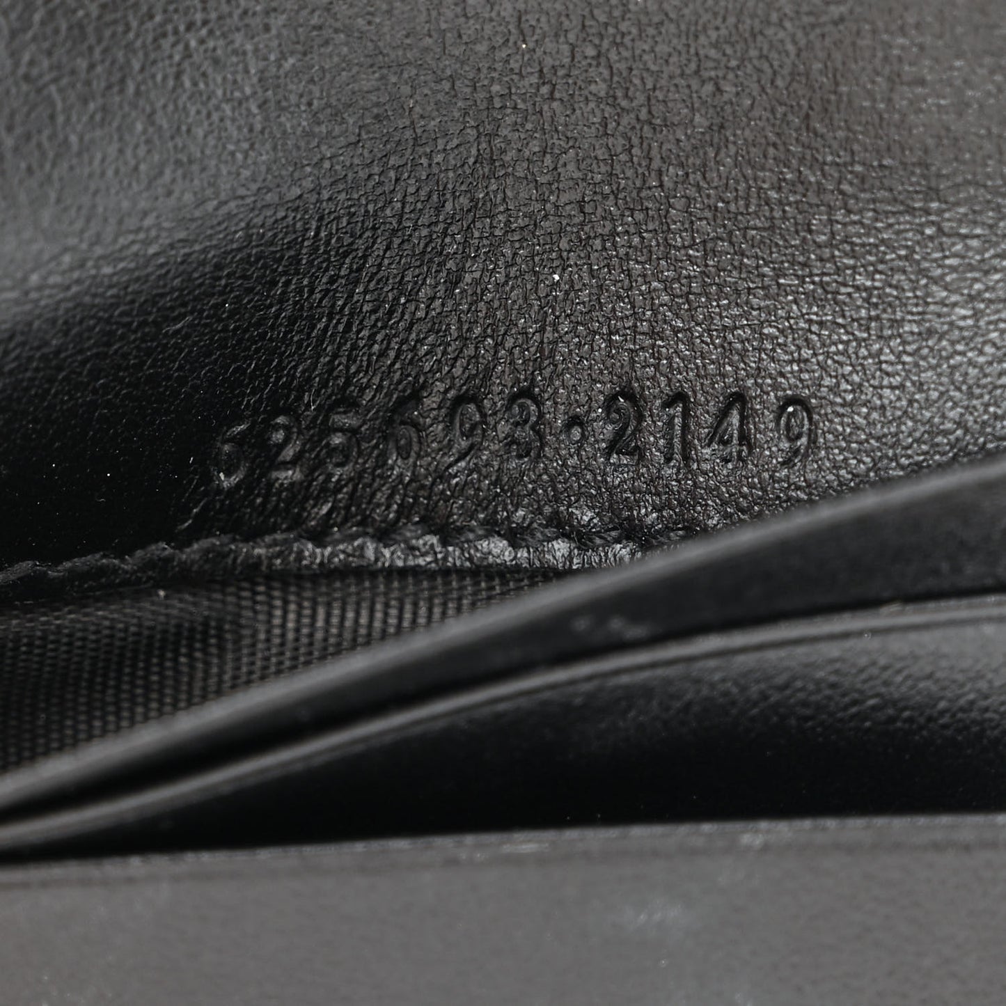 Calfskin Matelasse GG Marmont Mini Wallet On Chain Black