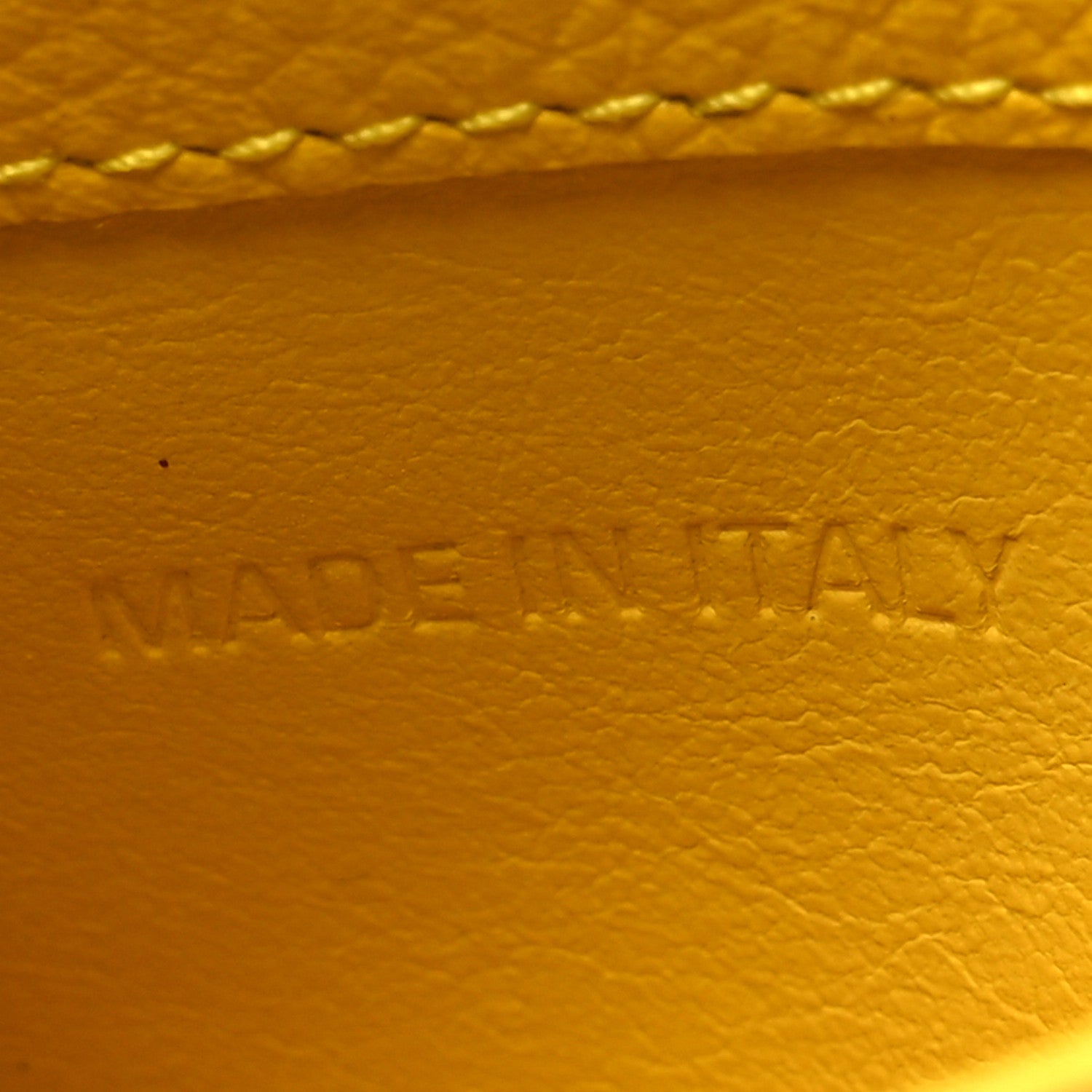 Balenciaga Grained Calfskin Logo Large Cash Long Coin Card Holder Yellow White 8 of 11