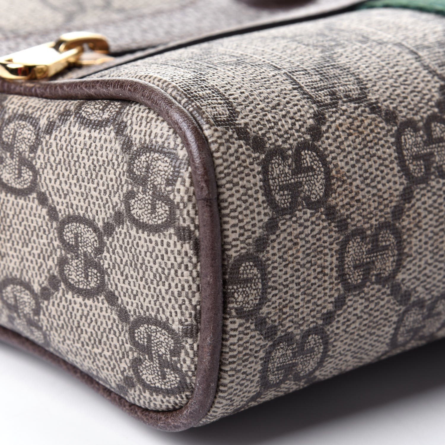 Gucci GG Supreme Monogram Small Ophidia Belt Bag 95 38 Dark Brown 5 of 6