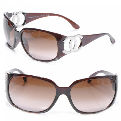 Chanel CC Sunglasses 6014 Brown 1 of 5
