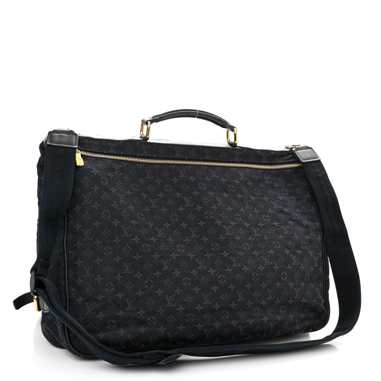 Louis Vuitton Mini Monogram Denise Navy 3 of 15