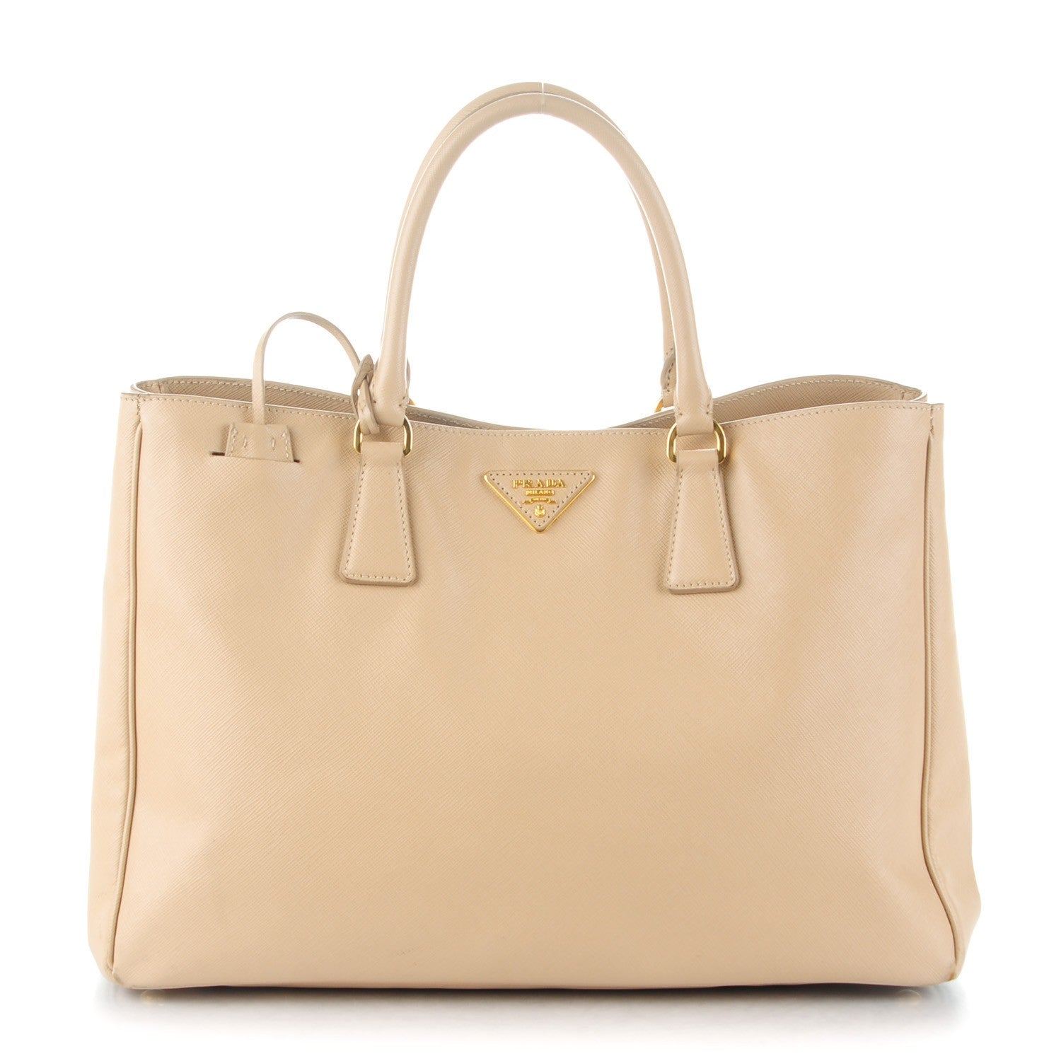 Prada Saffiano Lux Large Tote Sabbia 1 of 9
