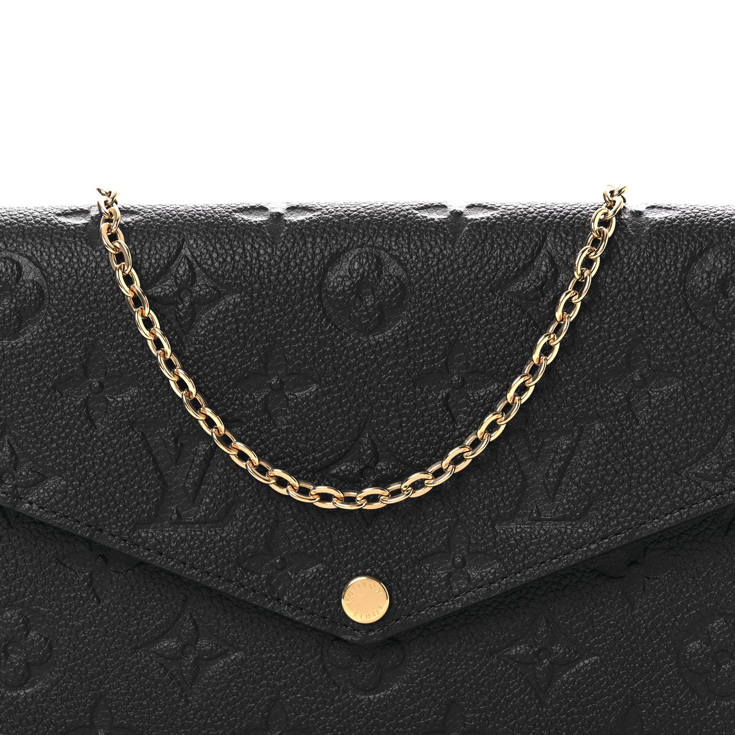 Empreinte Pochette Felicie Chain Wallet Navy