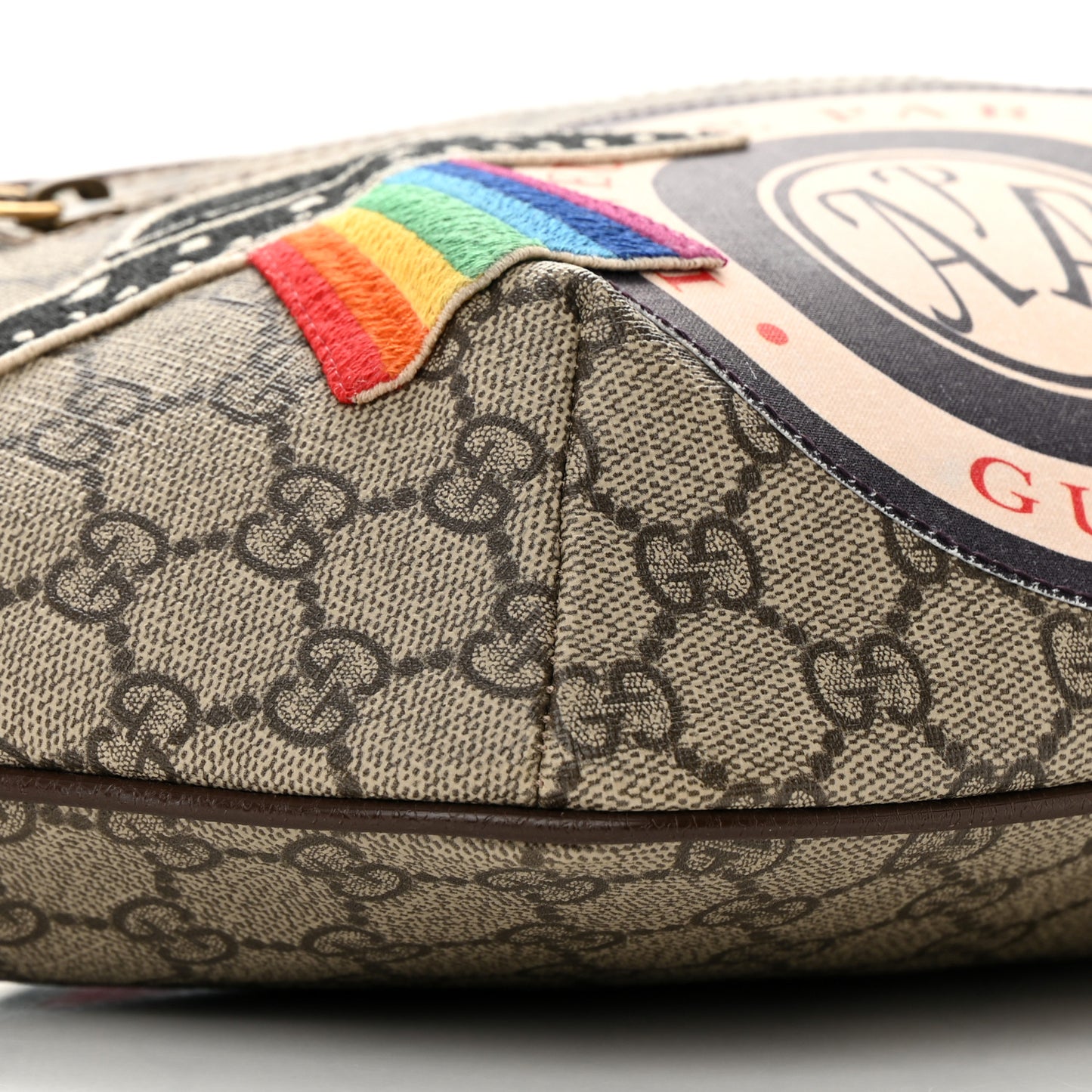 GG Supreme Monogram Courrier Belt Bag Beige New Acero