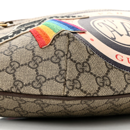 Gucci GG Supreme Monogram Courrier Belt Bag Beige New Acero 9 of 13