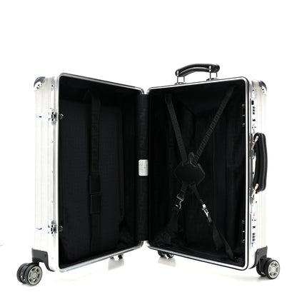 Fendi X RIMOWA Aluminum FF Print Roll Away Carry On Luggage Silver 4 of 13