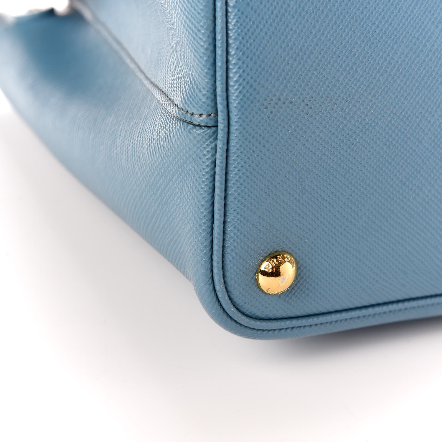 Prada Saffiano Cuir Small Double Bag Aviazione 12 of 14