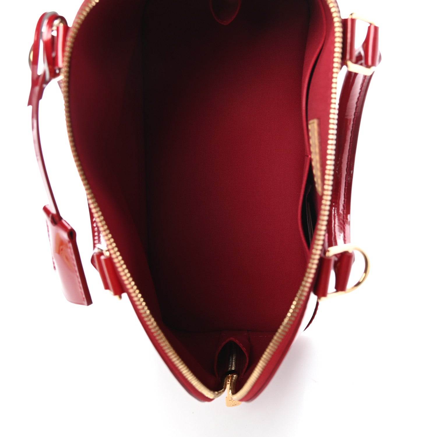 Louis Vuitton Vernis Alma PM Pomme D'Amour 5 of 9