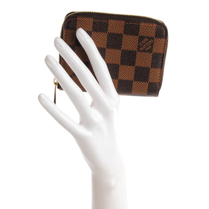 Louis Vuitton Damier Ebene Zippy Coin Purse 2 of 7