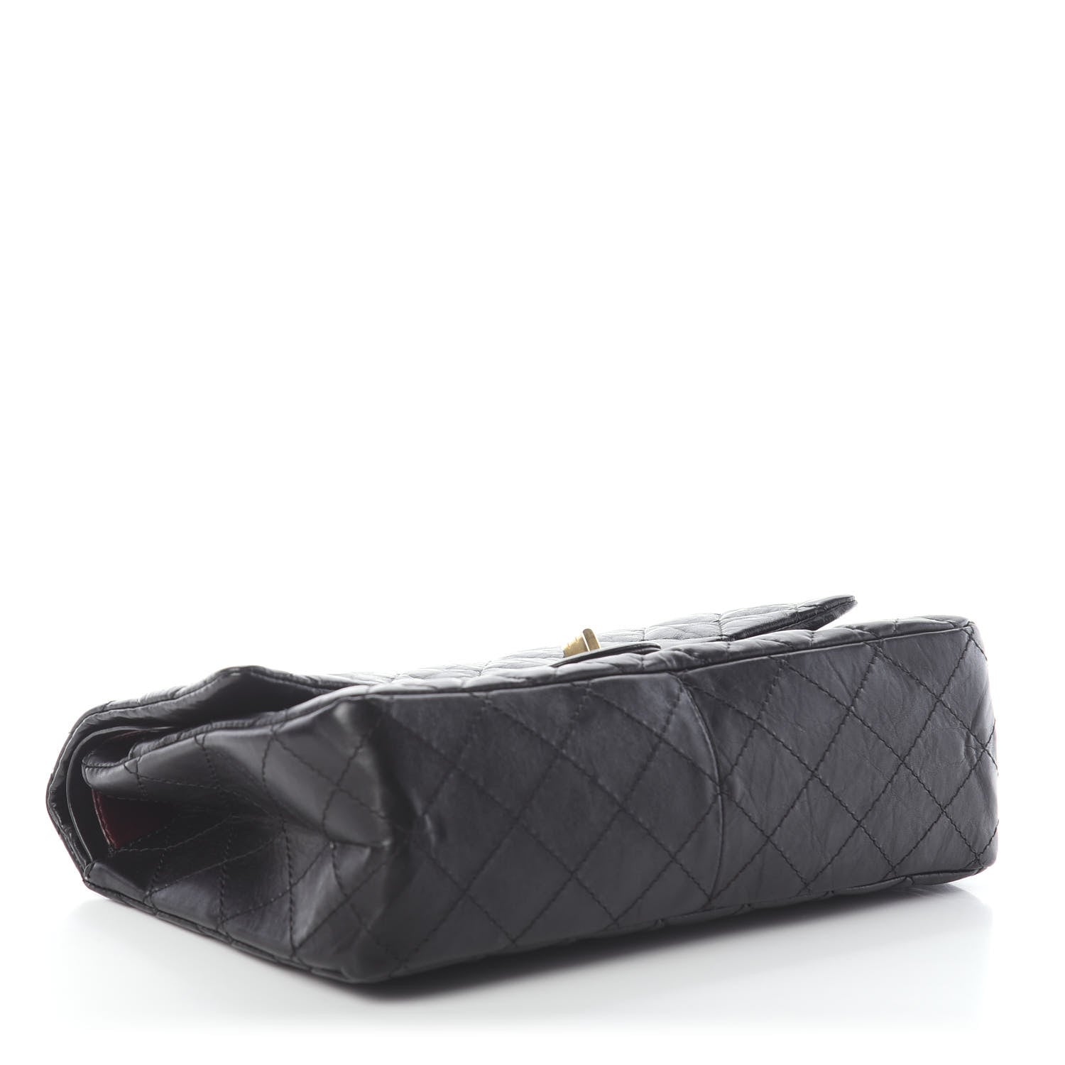 Chanel Aged Calfskin Quilted 2.55 Reissue 226 Flap Black 5 of 10