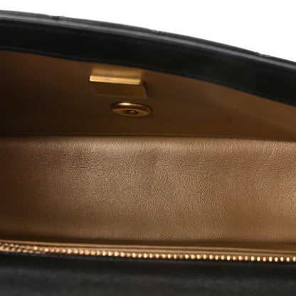 Chanel Lambskin Quilted Mini Rectangular Pearl Crush Flap Black 5 of 10