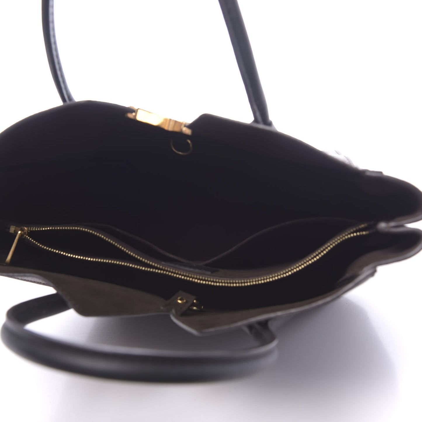 Calfskin Monogram Kimono Tote PM Black