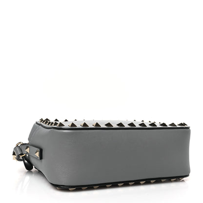 Valentino Garavani Vitello Rockstud Camera Crossbody Bag Light Stone 4 of 9