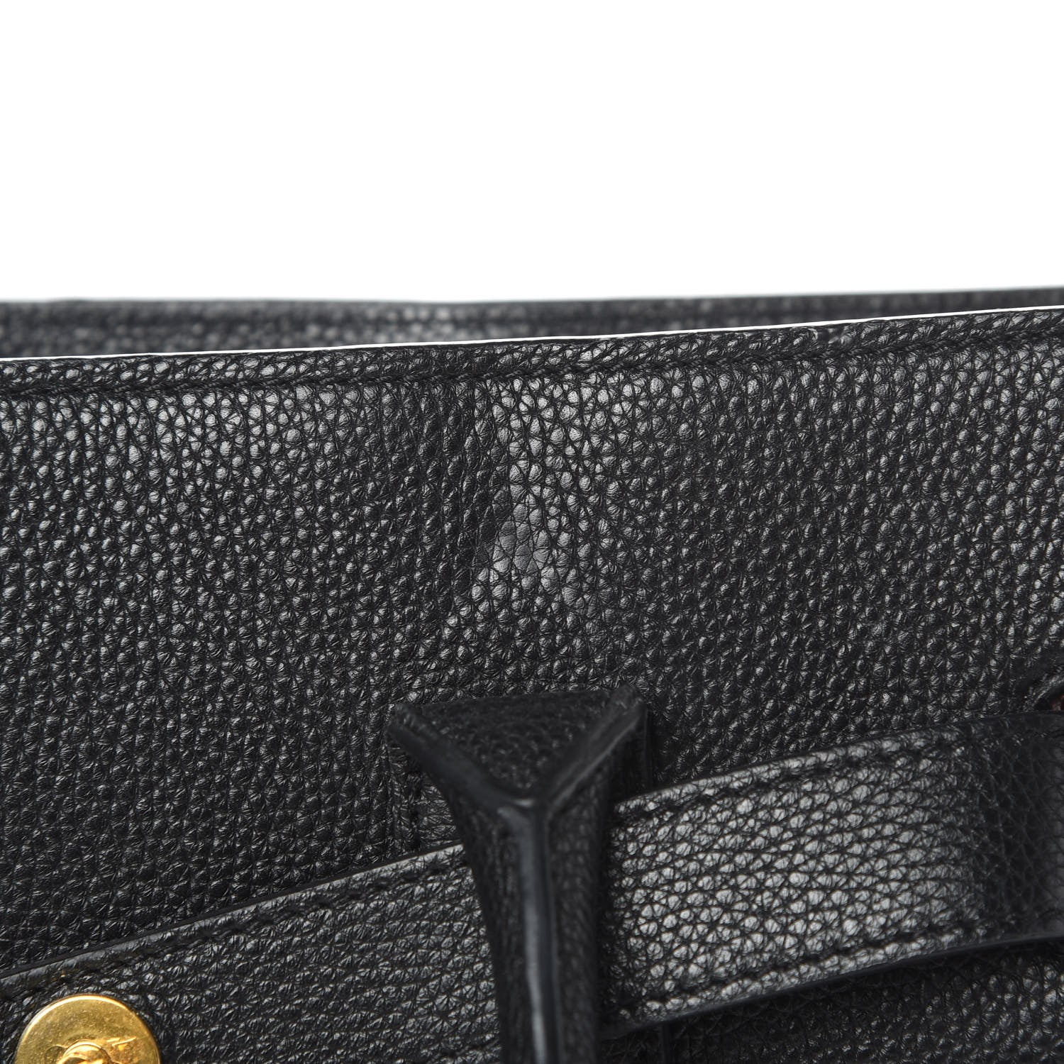 Mulberry Grain Vegetable Tanned Calfskin Zipped Bayswater Black 14 of 17