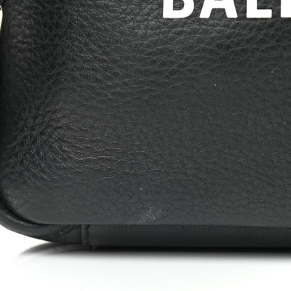 Balenciaga Calfskin Logo S Everyday Camera Bag Black 14 of 15