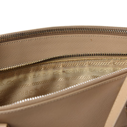 Prada Saffiano Medium Galleria Double Zip Tote Sabbia 20 of 20