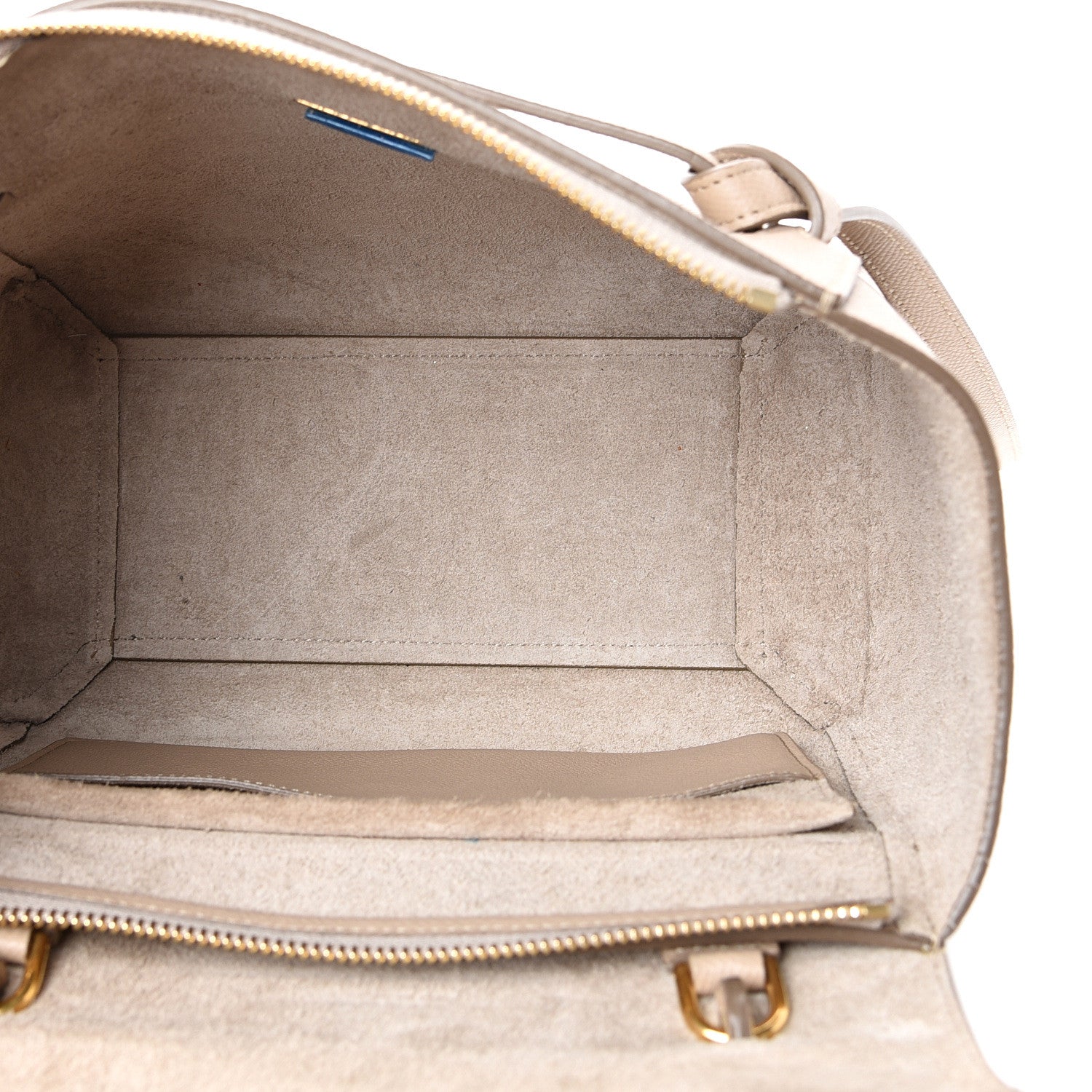 Celine Grained Calfskin Micro Belt Bag Light Taupe 4 of 11