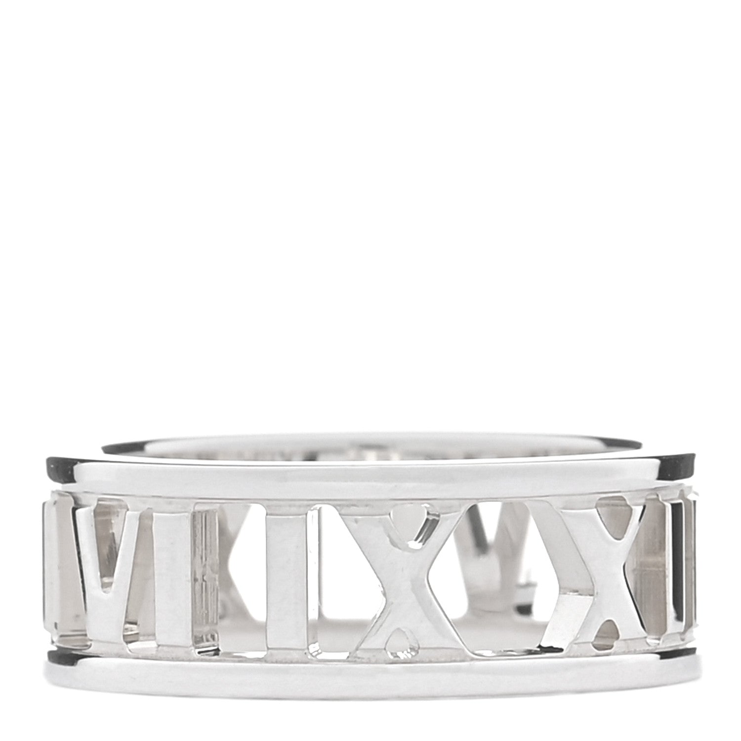 Tiffany Sterling Silver Wide Atlas Open Ring 49 5 1911769