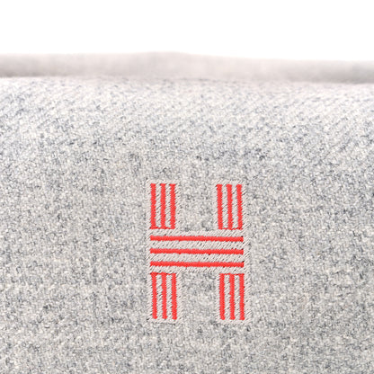 Hermes Canvas Small Bride-A-Brac Pouch Gris Flanelle 7 of 9