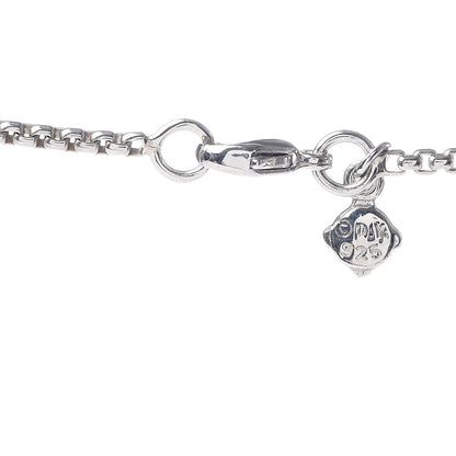 David Yurman Sterling Silver Prasiolite 14mm Infinity Pendant Necklace 4 of 4