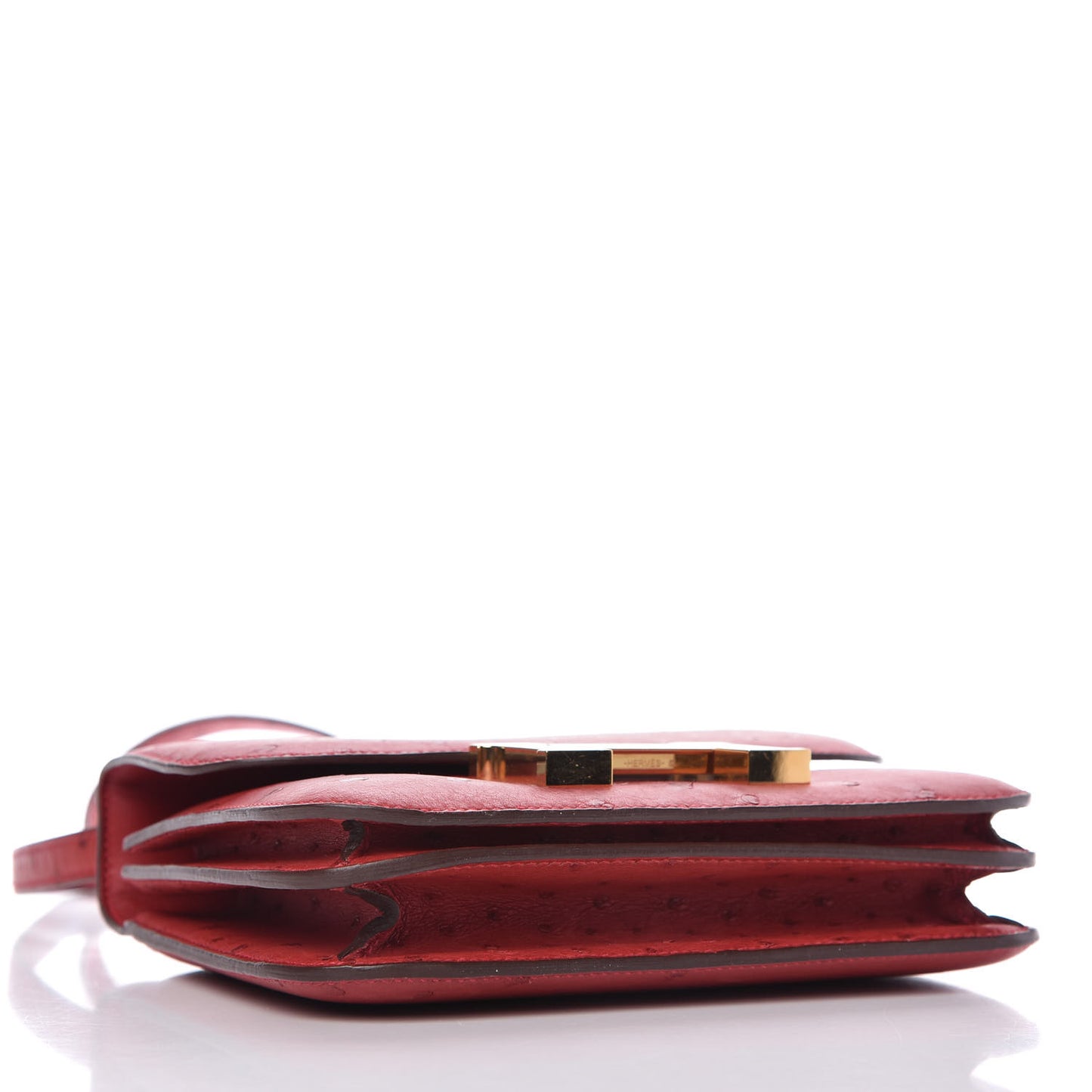 Ostrich Constance 18 Rouge Vif