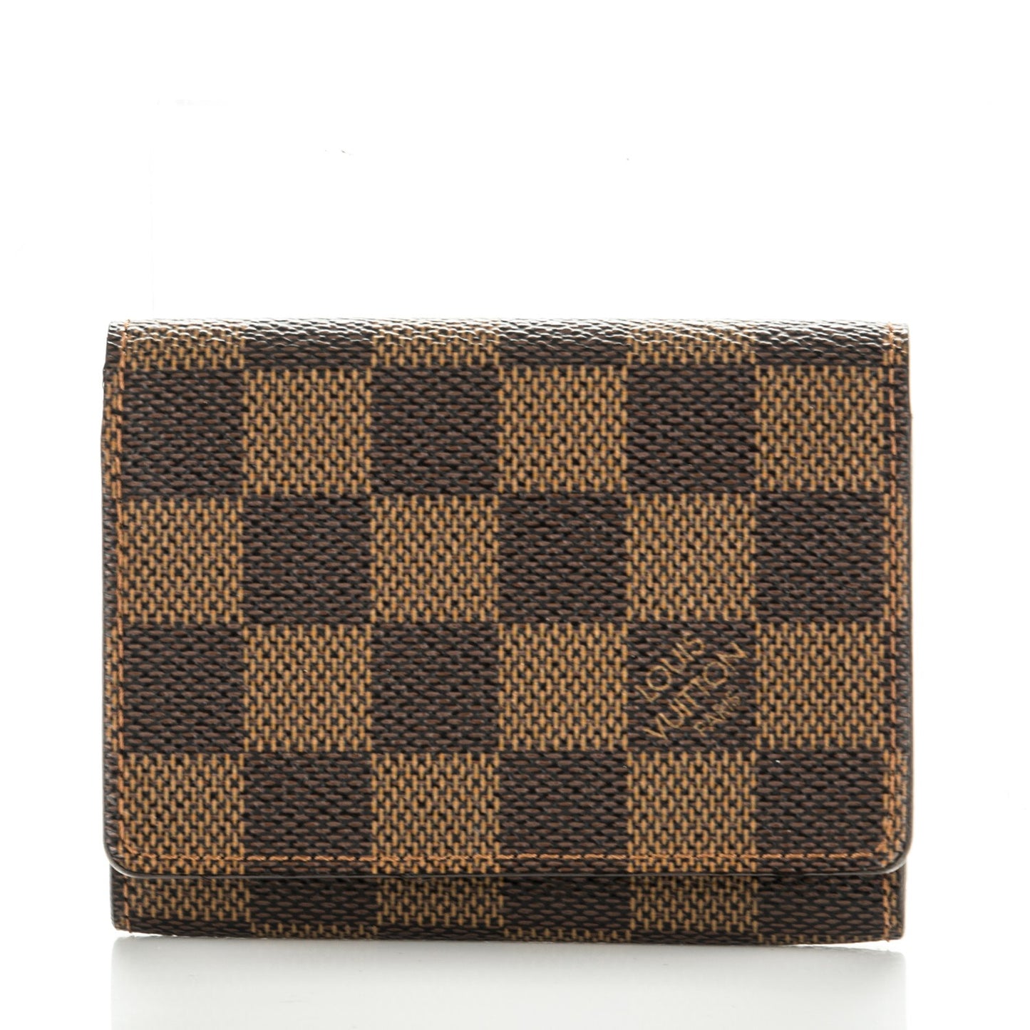 Damier Ebene Business Card Holder