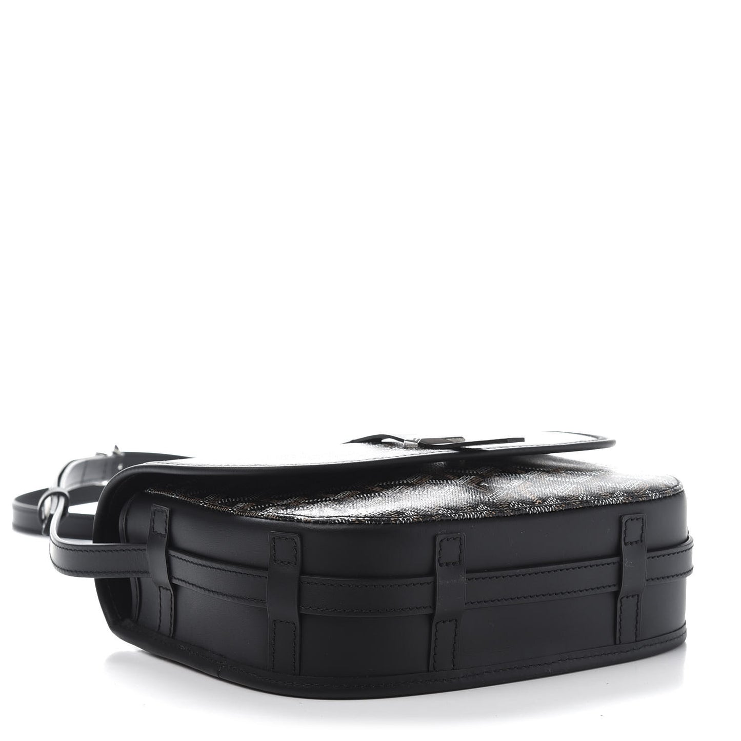 Goyardine Belvedere II PM Messenger Bag Black