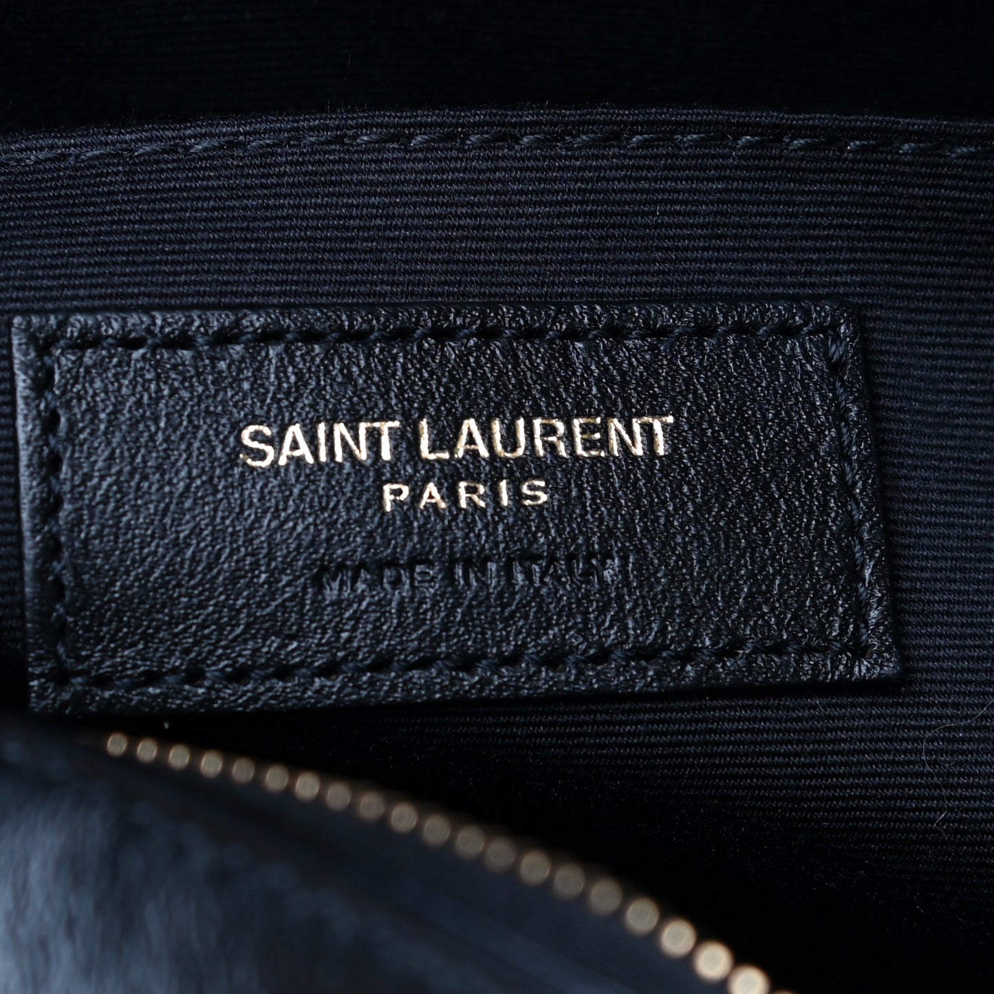 Calfskin Matelasse Monogram Lou Camera Bag Black