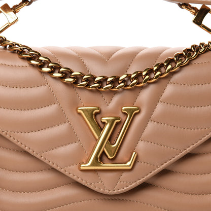 Louis Vuitton Calfskin New Wave Chain MM Noisette 11 of 11