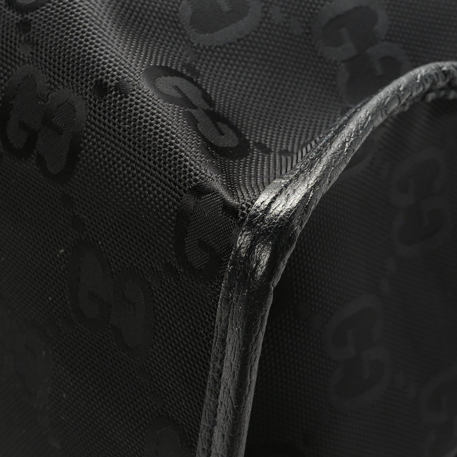Gucci Econyl Nylon Monogram Large Off The Grid Tote Bag Black 8 of 10