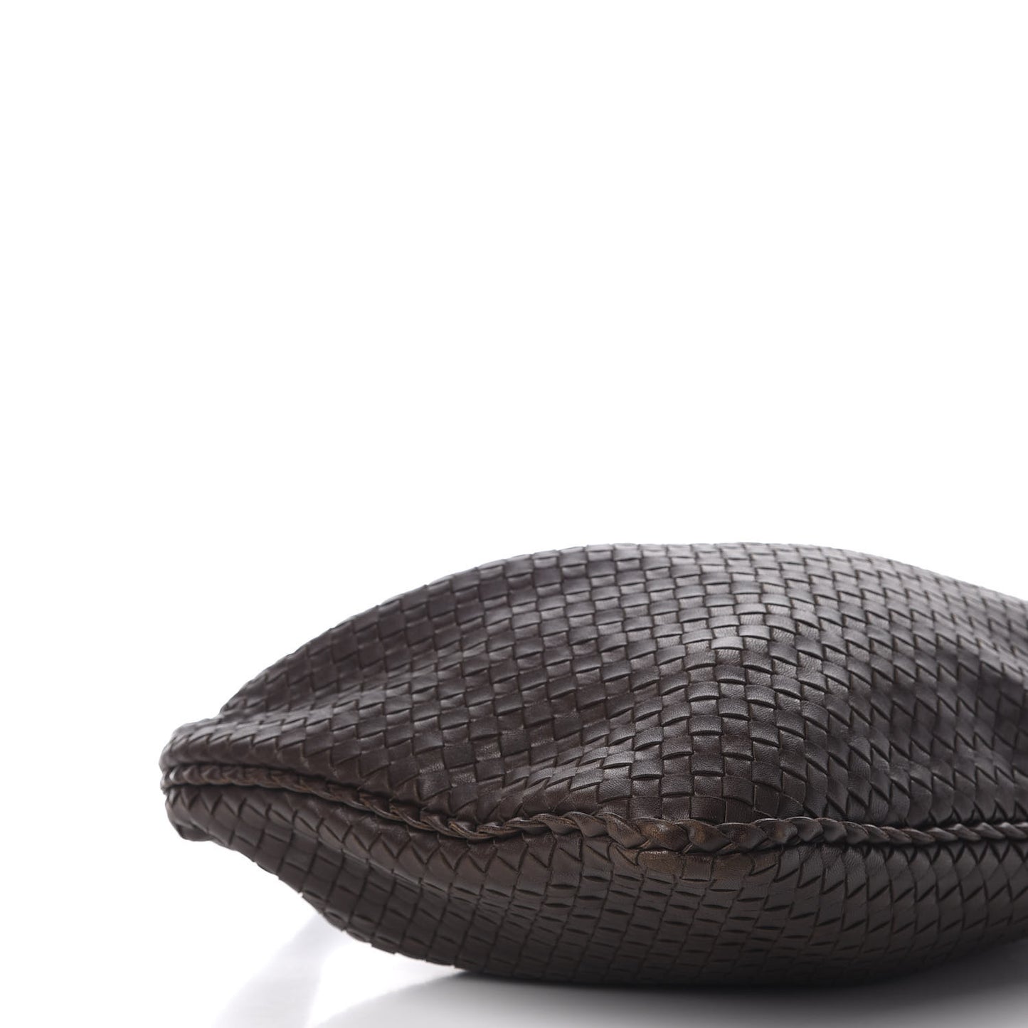 Nappa Intrecciato Large Veneta Hobo Ebano